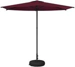 Vidaxl Garden Parasol With Base Rectangular 2.7 X 2.7 M Polyester