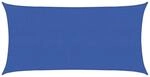 Sonnensegel Rechteckig 2 X 6 M Hdpe Blau Vidaxl
