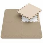 12er Set Kampfsportmatte 63x63cm - 2cm Eva Puzzlematte F&uuml;r Judo Karate Mma Sport