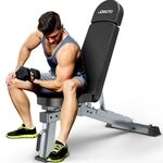 Hantelbank - Joroto - Md80 - Verstellbar 4 In 1 - Neigbar Faltbar -...