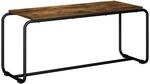 Tv-st&auml;nder 98 X 35.5 X 42 Cm R&auml;uchereiche Holzwerkstoff Vidaxl