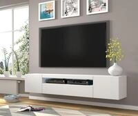 Bim Furniture - Tv Schrank Aura 200x37x42 Cm H&auml;ngend Oder Stehen Universal