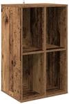 Schallplattenschrank Altholz 44,5 X 36,5 X 74,5 Cm Vidaxl