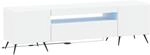Vidaxl Led Tv Cabinet White Engineered Wood