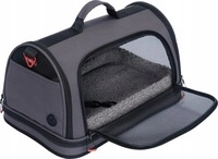 Zolux Nomad Haustiertransporttasche Gr&ouml;&szlig;e M Schwarz 44,5&times;28&times;25