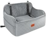 Hundeautositz F&uuml;r Gro&szlig;e Hunde, Memory Foam, Waschbar, Grau, Gro&szlig;