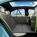 Hundedecke Auto R&uuml;ckbank 133x62cm Wasserdicht Mit Stabiler Unterseite Schwarz