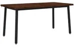Live Edge Esstisch 160 X 90 X 75 Cm Massivholz Akazie Vidaxl