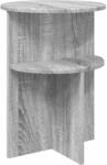 Beistelltisch Graues Sonoma &Oslash; 39,5 X 55 Cm Holzwerkstoff Vidaxl