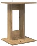 Vidaxl Side Table Artisan Oak 45 X 40 X 62.5 Cm Engineered Wood
