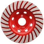 Diamant Schleiftopf 115mm Turbo F&uuml;r Beton, Granit, Marmor