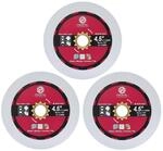 Diamant Trennscheibe 115mm F&uuml;r Glas, Fliesen, Marmor - 3er Pack