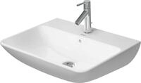 Duravit Me By Starck Waschtisch, Mit &Uuml;berlauf, 1 Hahnloch, 600mm,