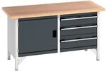 Bott Kastenwerkbank Cubio 1500 X 750 X 840mm Ral 7035/7016