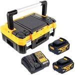 Dewalt Dcb 1104 M2t Akku Starter Set 18 V Mit 2x Akku 4,0 Ah + Dcb 1104 Ladeger&auml;t +