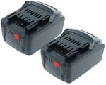 Extensilo 2x Akku Kompatibel Mit Promotech Pro 2 Pb Gecko 2, Pro-36 R, Pro 5...