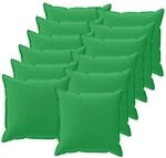 Kissenbezug 12 Stk. Houten Gr&uuml;n 50 X 50 Cm Polyester Vidaxl
