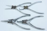 Seegeringzangen Set, 4 Tlg, Mit Tasche, Sprengringzange