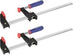 Schraubzwingen Set 2 St&uuml;ck 300mm Quick Release Stahl Nylon 272kg