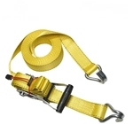 Master Lock 3059eurdat Zertifizierter Spanngurt Mit Ratsche Und J-haken, Gelb, 8,25 M