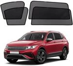 Sonnenschutz Auto F&uuml;r Vw Tiguan Ii Allspace 2016-2024, Magnetisch, 4-teilig