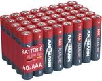 Ansmann Alkaline Batterie Micro Aaa / Lr03 40 St&uuml;ck