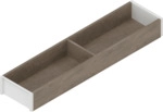Blum - Ambia-line Schubkastenrahmen Schmal - 422x100x50mm, Bardolino Eiche Stahl