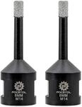 Diamant Fliesenbohrer 6mm M14 Vakuumgel&ouml;tet Mit K&uuml;hlwachs F&uuml;r Fliesen,...