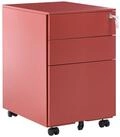 B&uuml;roschrank Cami Metall Rot