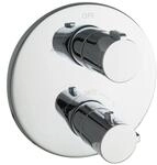 Paulgurkes - Unterputz Thermostat Armatur Brausebatterie Rund Duscharmatur