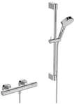 Ideal Standard Ceratherm T25 N Duscharmatur Paket, Handbrause Rund, 6 L/min