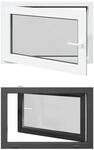 Kellerfenster Innenseite Farbe Wei&szlig; Risor 90 X 50 Cm Vidaxl