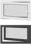 Kellerfenster Innenseite Farbe Wei&szlig; Risor 100 X 70 Cm Vidaxl