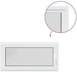 Kellerfenster Innenseite Farbe Wei&szlig; Risor 120 X 50 Cm Vidaxl
