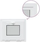 Kellerfenster Innenseite Farbe Wei&szlig; Risor 45 X 40 Cm Vidaxl