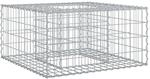 Vidaxl Gabion Raised Bed 80 X 80 X 40 Cm Galvanised Steel Silver