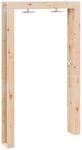 Gartendusche 226 Cm Massivholz Kiefer Und Edelstahl Natur Vidaxl