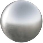 Geb&uuml;rsteter Ball &Oslash; 20 Cm Silber Edelstahl 201 Vidaxl