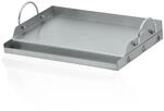 Edelstahl Grillplatte 49,5 X 32 Cm Bbq Plancha Passend F&uuml;r Weber Grill - Bbq-toro