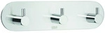 Smedbo Design Dreierhakenleiste In Edelstahl Verchromt, Selbstklebend Bk1103