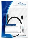 Mediarange Lade- & Datenk. Usb 2.0 Auf Micro Usb 2.0 B 1.8m (mrcs184)