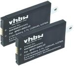Vhbw 2x Akku Kompatibel Mit Datalogic Memor X3 Cvr2, Memor Nfp, Dl-memor