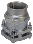 Gebo Original Temperguss-klemmverbinder 220 Typ If, 3", Grau, F&uuml;r Stahlrohr