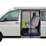Moskitonetz F&uuml;r Vw T5/t6 Schiebet&uuml;r, Magnetisch, Insektenschutz Mit...