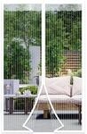 Magnetischer Fliegengitter T&uuml;r 100x220cm Ohne Bohren F&uuml;r Balkon & Terrassent&uuml;r