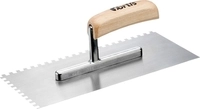 Gl&auml;ttekelle Gezahnt Alust&uuml;tze 280x130mm, 6x6mm - Fortis