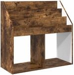 Kinderregal Ger&auml;ucherte Eiche 72,5 X 29,5 X 69 Cm Holzwerkstoff Vidaxl