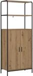Highboard Artisan-eiche 40 X 33 X 161 Cm Holzwerkstoff Vidaxl