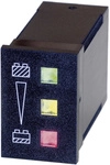 Bauser - 3800/008.3.1.0.1.2-003 Gr&uuml;n: &ge; 24 V, Gelb: 24 V &ge; 22 V, Rot: 22 V