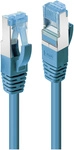 47153 Rj45 Netzwerkkabel, Patchkabel Cat 6a S/ftp 10.00 M Blau 1 St. - Lindy